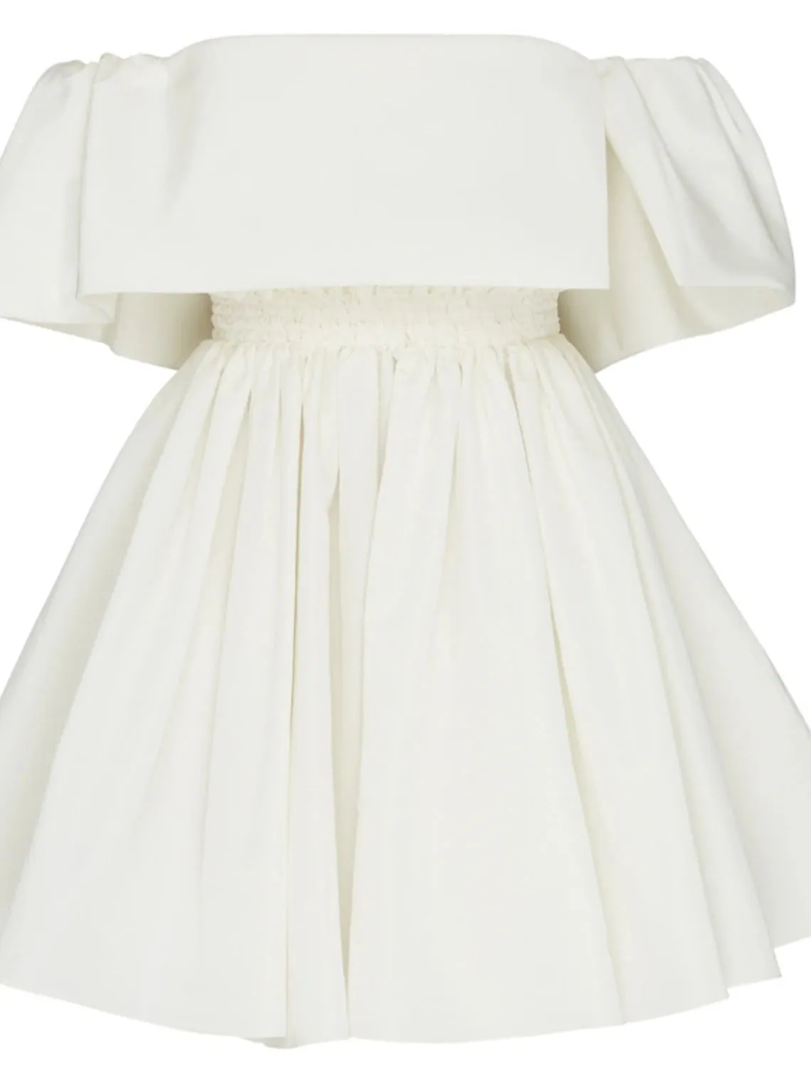 Aimishang  A-Line Hot Minimalist Party Wear Cocktail Party Dress Off Shoulder Sleeveless Short / Mini Satin with Pleats