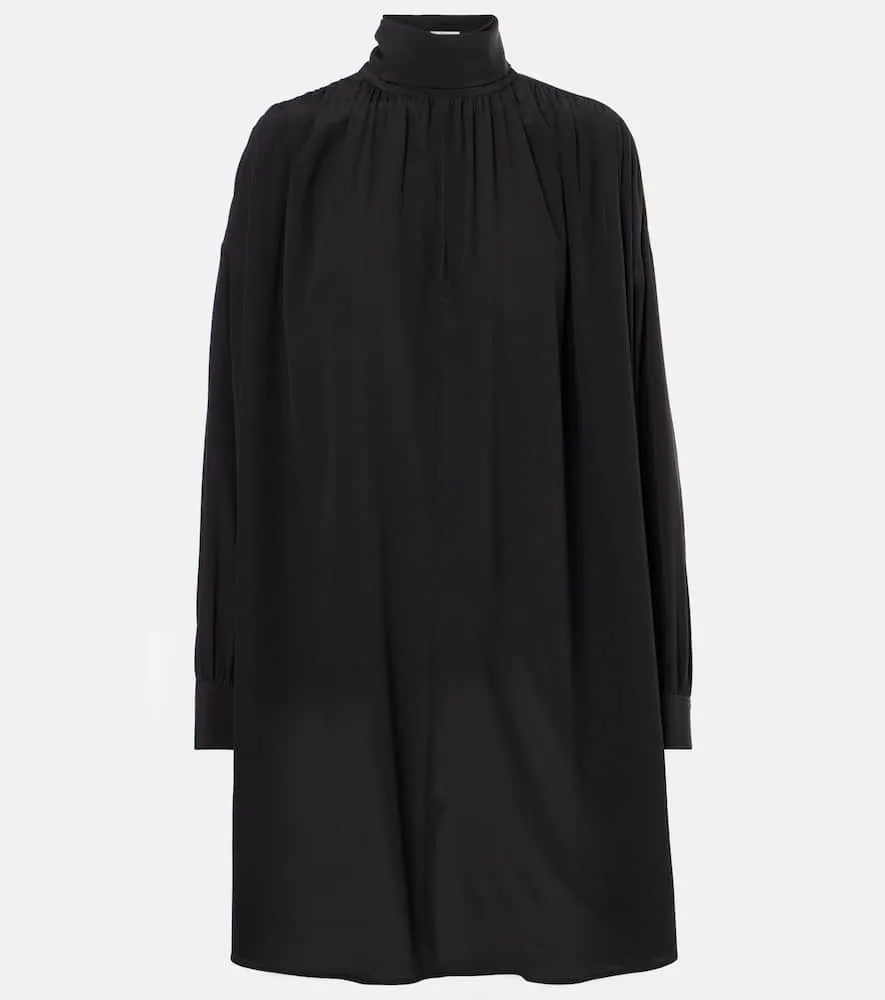 Chloe Gathered silk midi dress