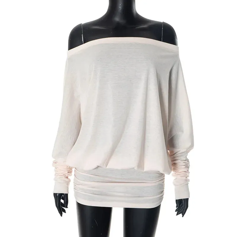 Cocktail women Sleeve Boat Neck Off Shoulder