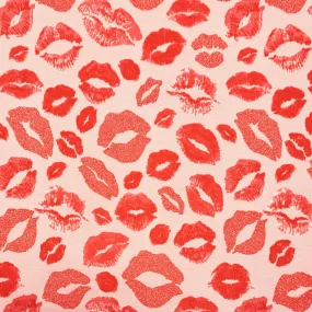 Cotton Jersey - Kisses