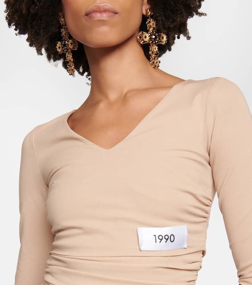 Dolce&Gabbana Jersey maxi dress