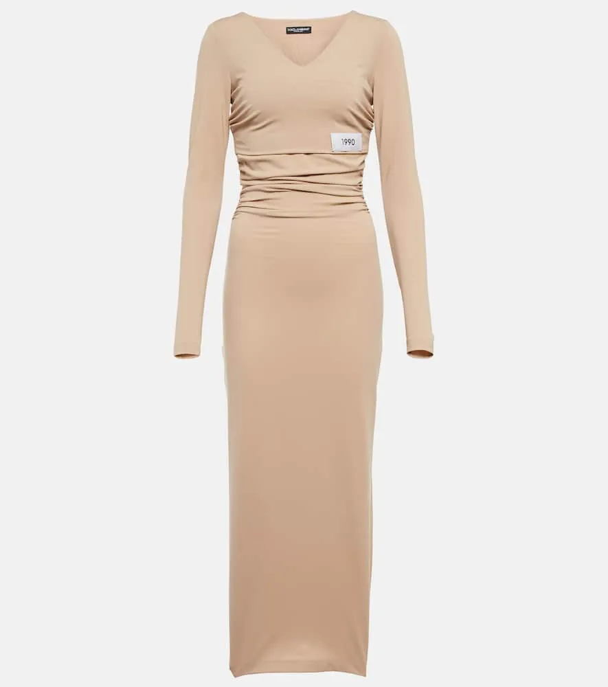 Dolce&Gabbana Jersey maxi dress