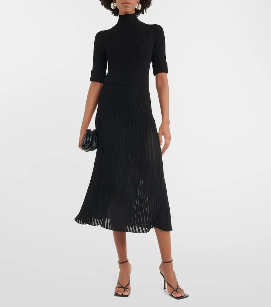 Dorothee Schumacher Pliss√É¬© knit midi dress