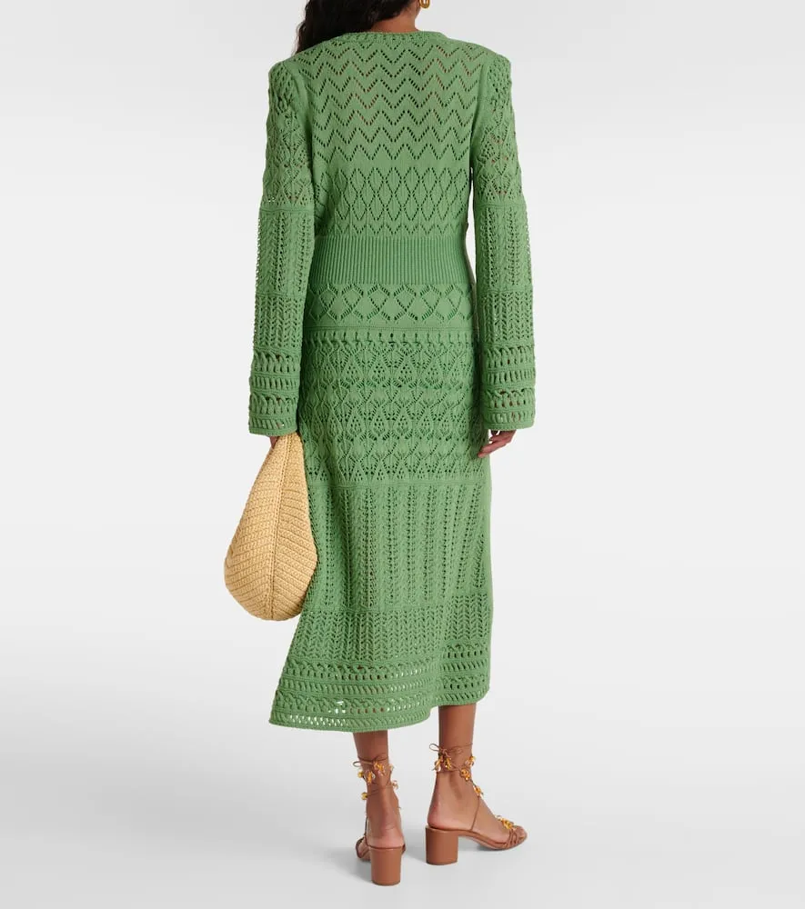 Dorothee Schumacher Seductive Lace pointelle midi dress