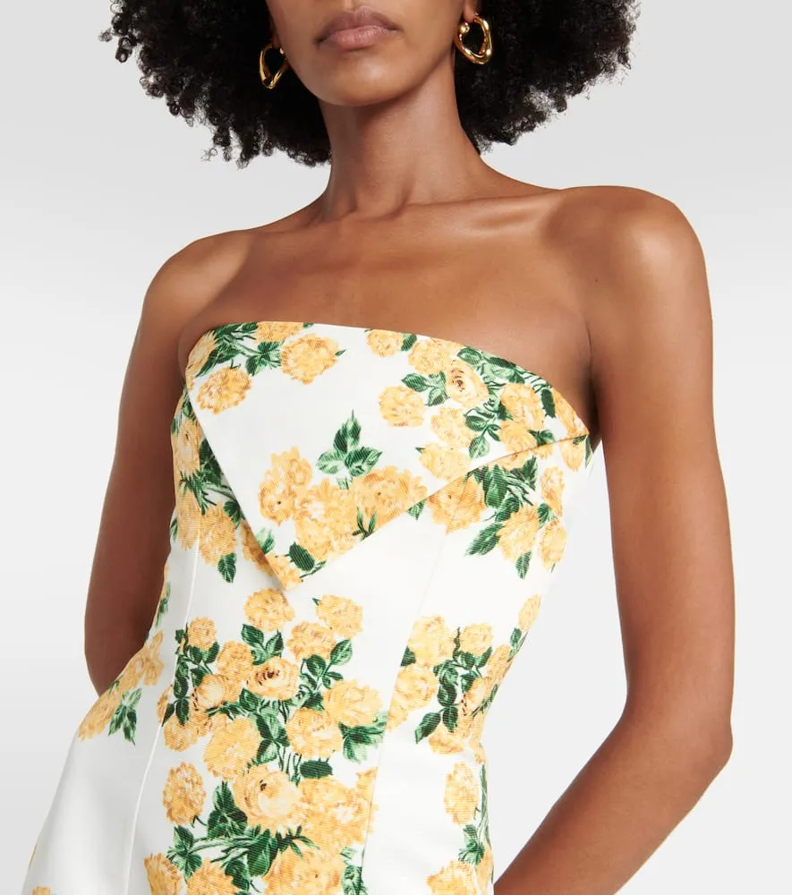Emilia Wickstead Brigitta floral midi dress