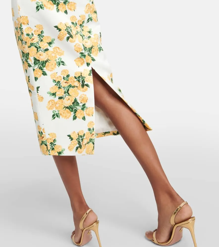 Emilia Wickstead Brigitta floral midi dress