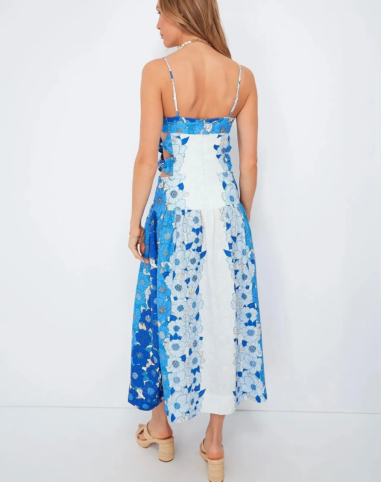 Farm Rio Blue Midi