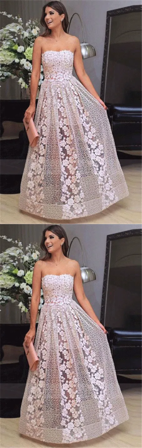 fashion prom dresses, long prom dresses, lace prom dresses