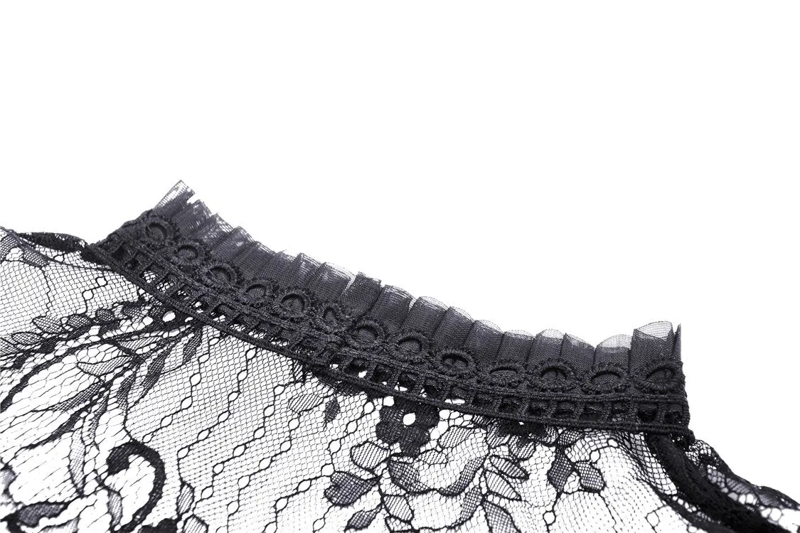 Gothic gorgeous cocktail lace dress DW386