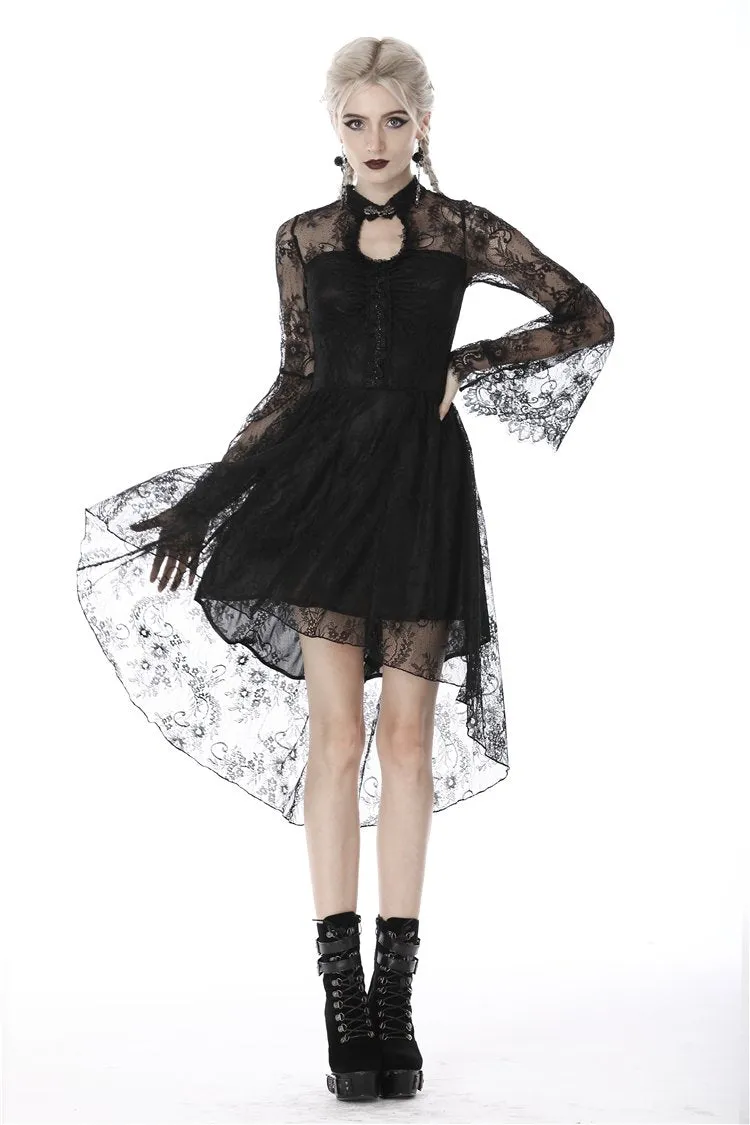 Gothic gorgeous cocktail lace dress DW386