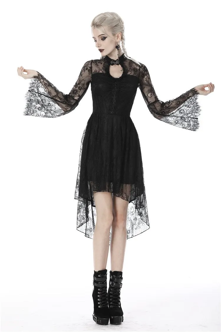 Gothic gorgeous cocktail lace dress DW386