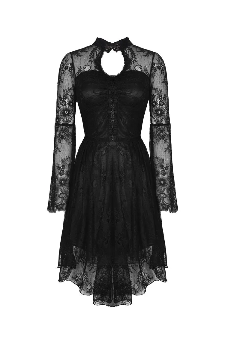 Gothic gorgeous cocktail lace dress DW386