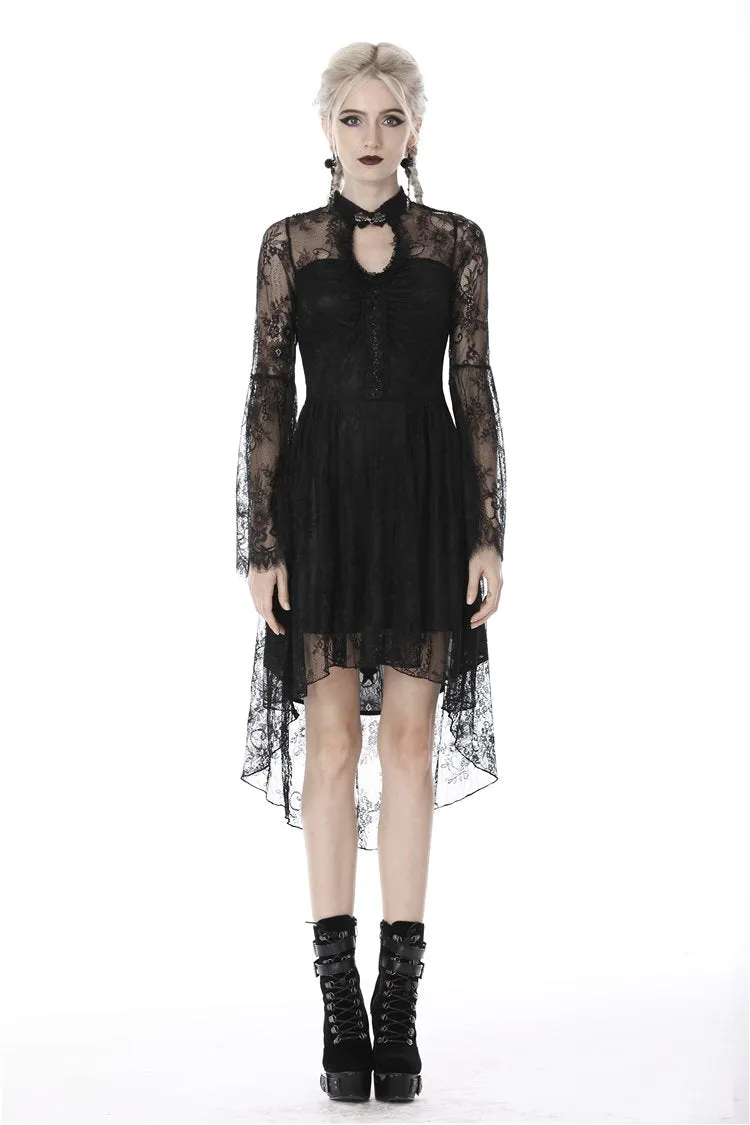 Gothic gorgeous cocktail lace dress DW386