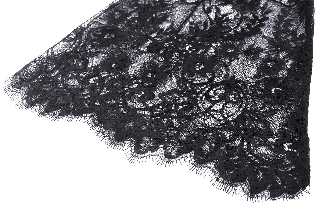 Gothic gorgeous cocktail lace dress DW386