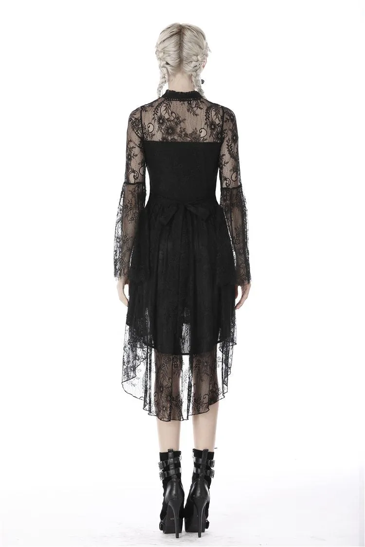 Gothic gorgeous cocktail lace dress DW386