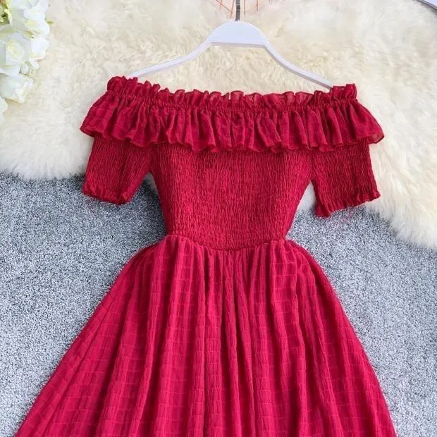 Off Shoulder Florida Dress