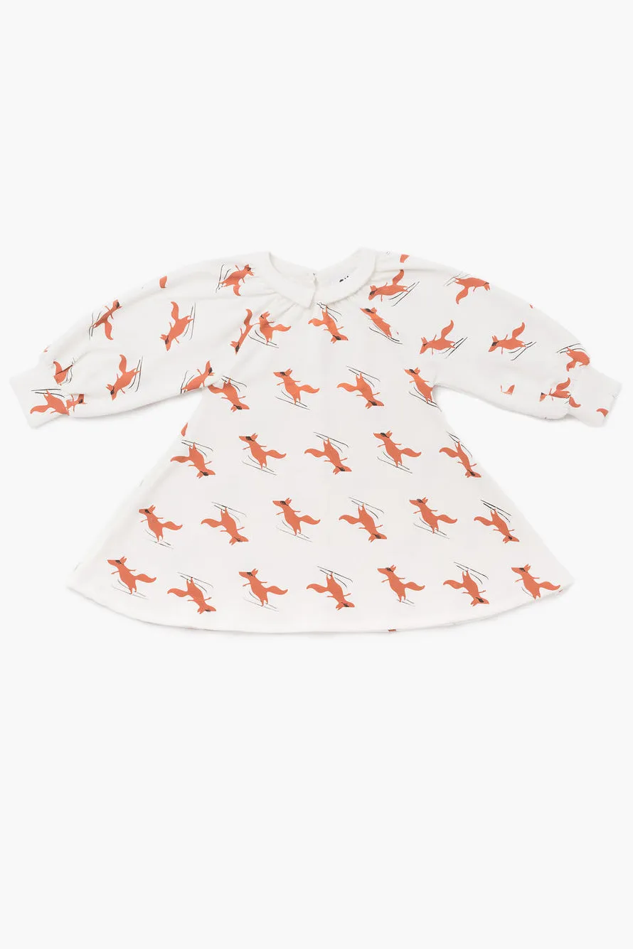 OMAMImini Fox Girls Dress (Size 2 left)