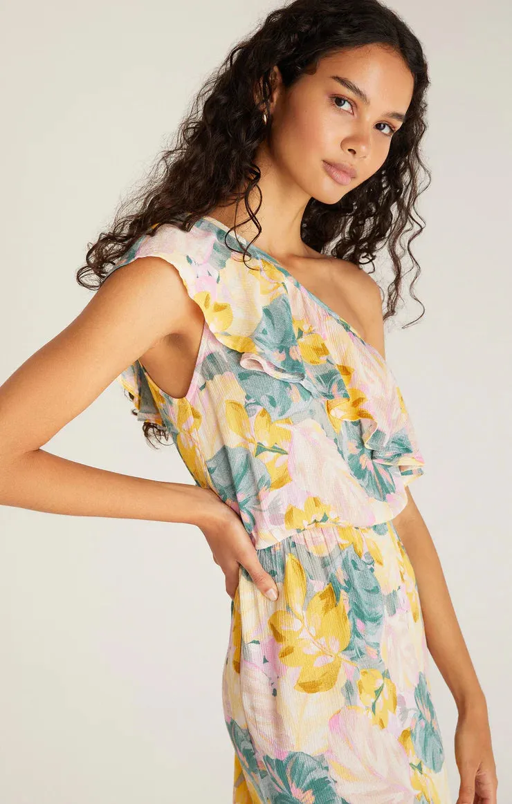 Palma Palm Mini Dress | Limon