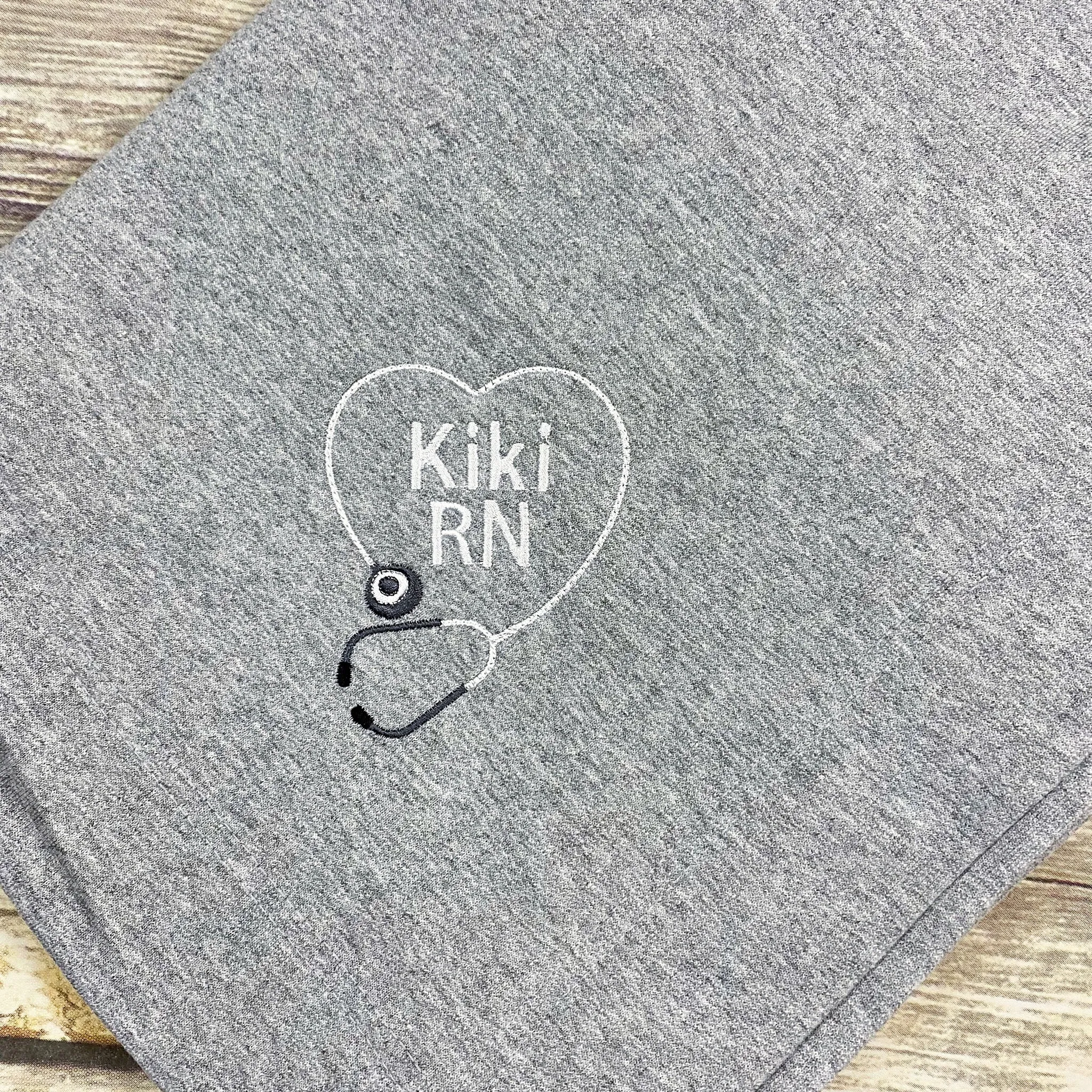 Personalized Nurse RN Stadium Blanket