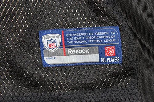 Reebok NFL Football Women's Blank Replica Jersey - Black