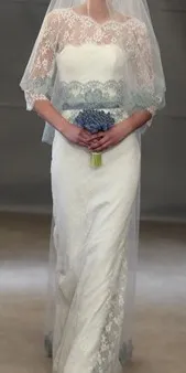 Rich Ivory Floral Chantilly Lace
