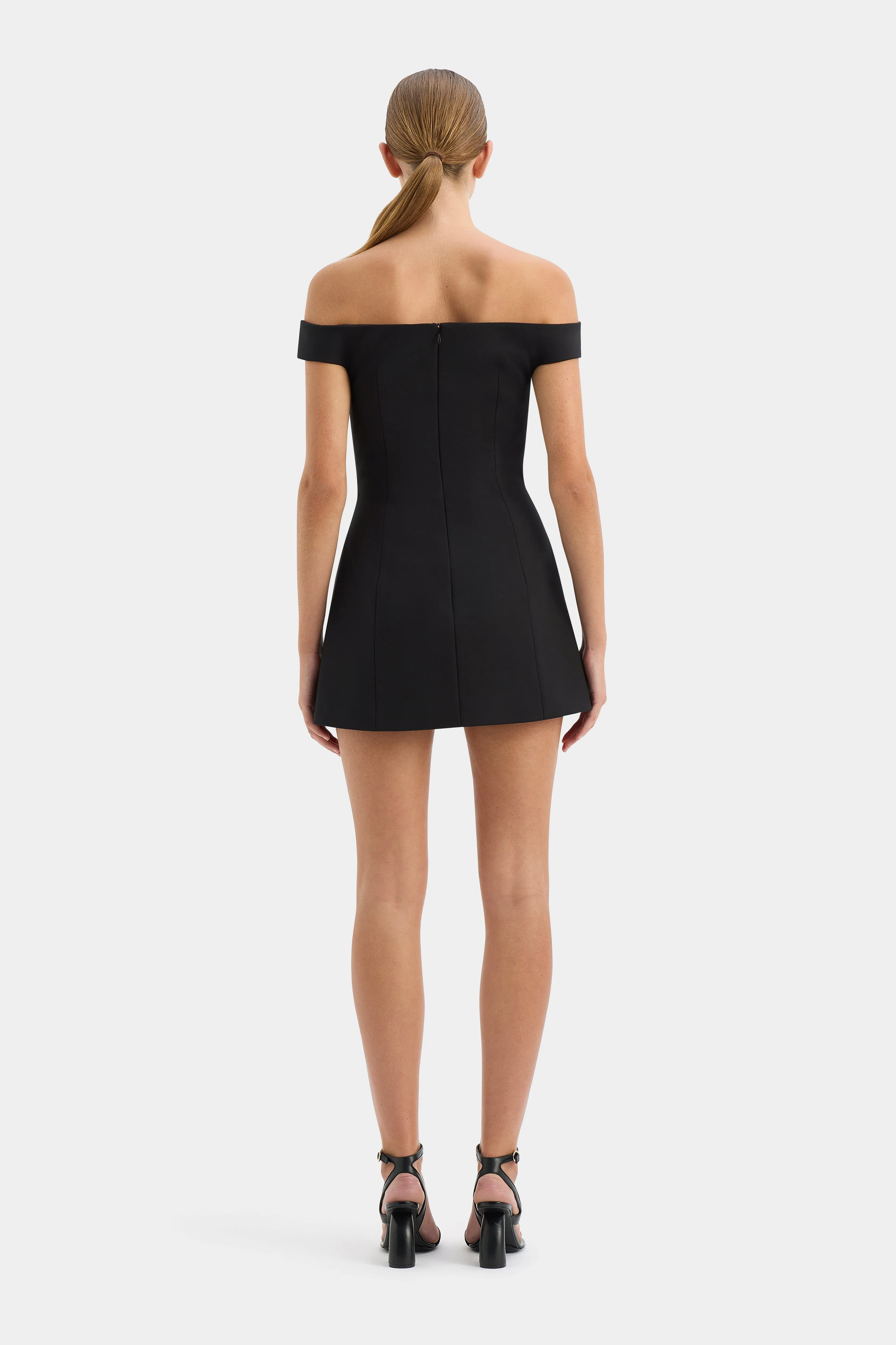Sandrine Off Shoulder Mini Dress