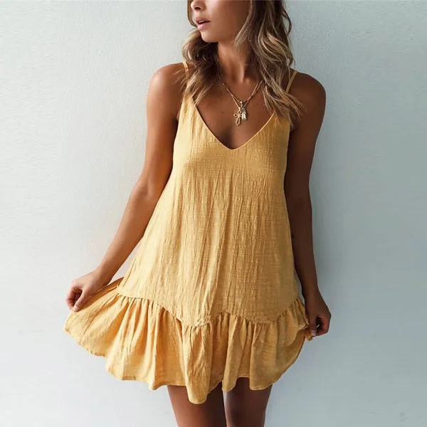 Spaghetti Strap Dresses Off Shoulder