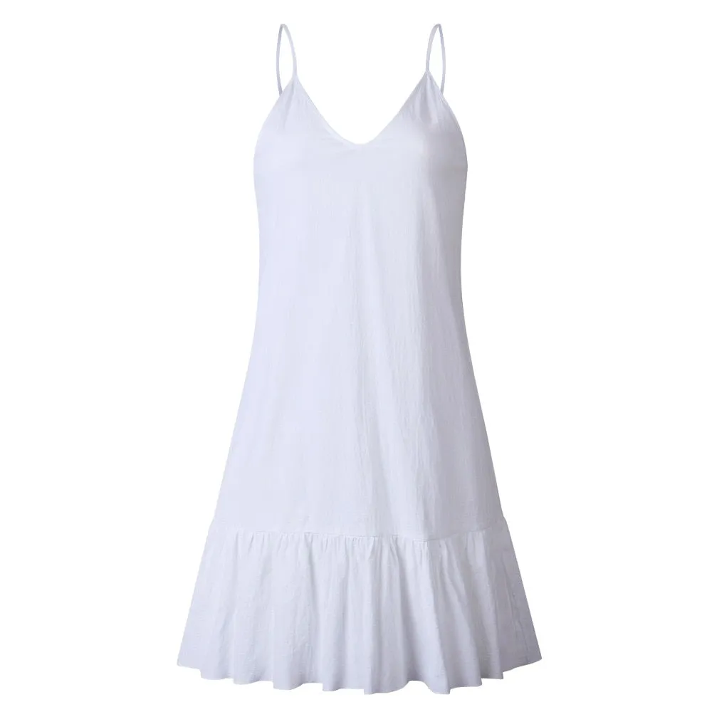 Spaghetti Strap Dresses Off Shoulder